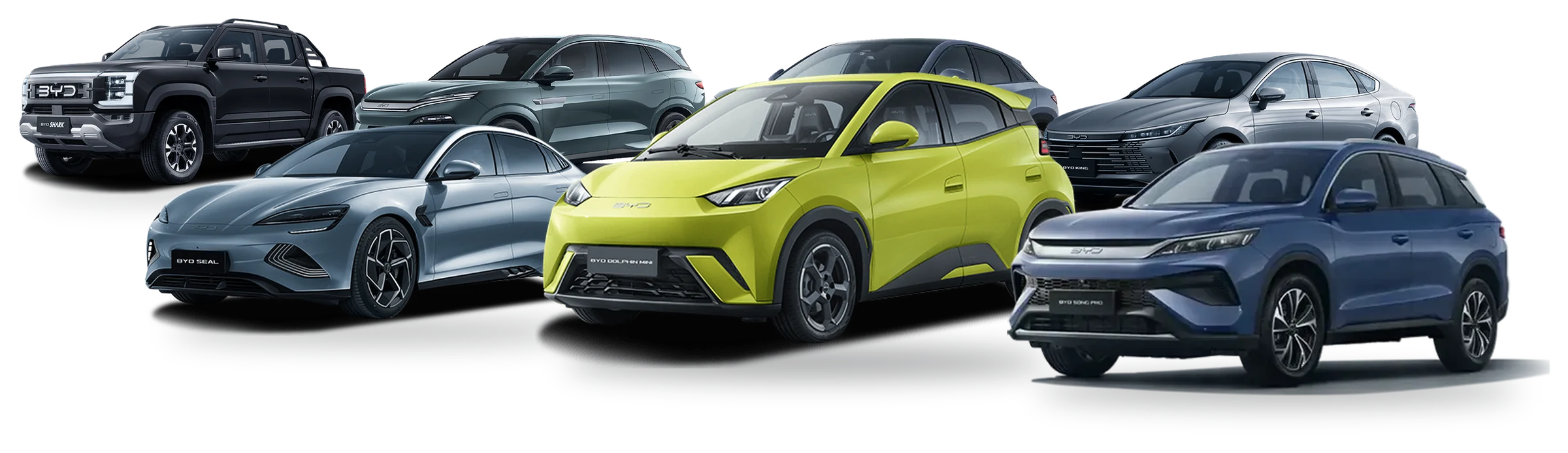 Linha de carros BYD